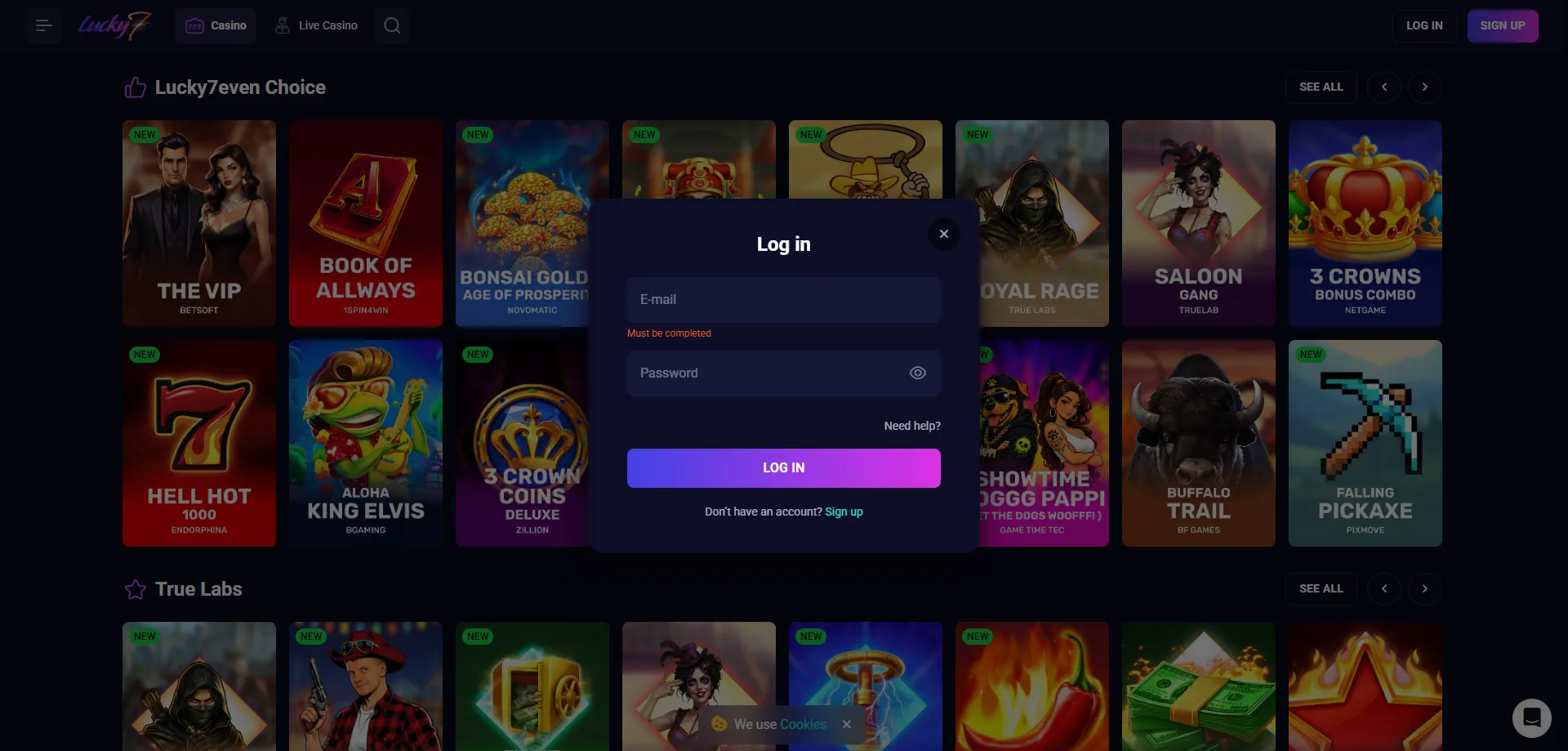 Lucky Seven Casino bonus terms and wagering requirements explained