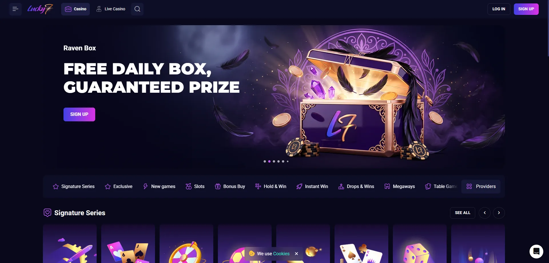 Lucky Seven Casino official homepage overview — lucky7even online casino 2026